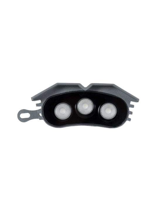 GloboStar Treelightzina Външна Стояща Лампа LED Стенна Пералня 3W RGBW IP65 Сива