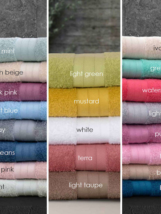 Kocoon Bath Towel Moss 70x140cm Dusty Pink Weight 500gr/m²