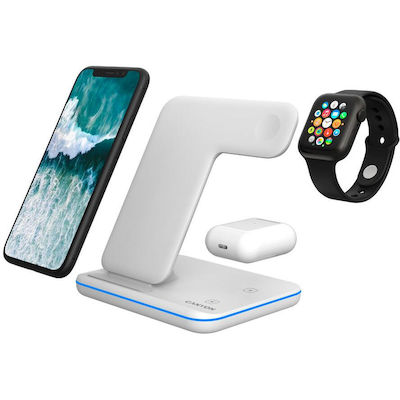 Canyon Wireless Charger (Qi Pad) Whites (CNS-WCS303)