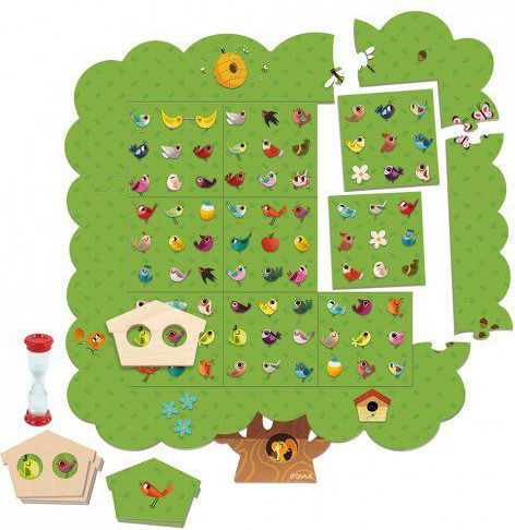 Board Game Bird Tree for 1-4 Players 3+ Years Old 55263 (EN) Goula
