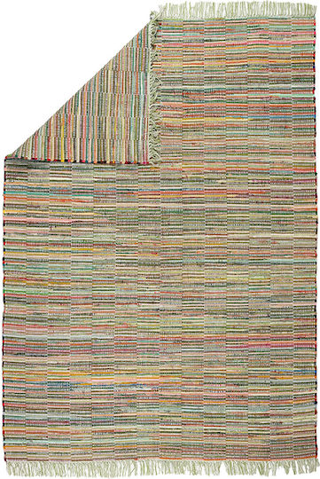 Viokarpet Papillion Re-Craft P0690-400 Covor Rectangular cu franjuri Multicolor