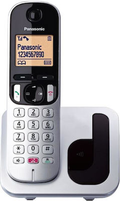 Panasonic KX-TGC250 Ασύρματο Τηλέφωνο Ασημί
