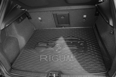 Rigum Rubber Trunk Mat with Raised Sides 1pc for Volvo XC40 Black