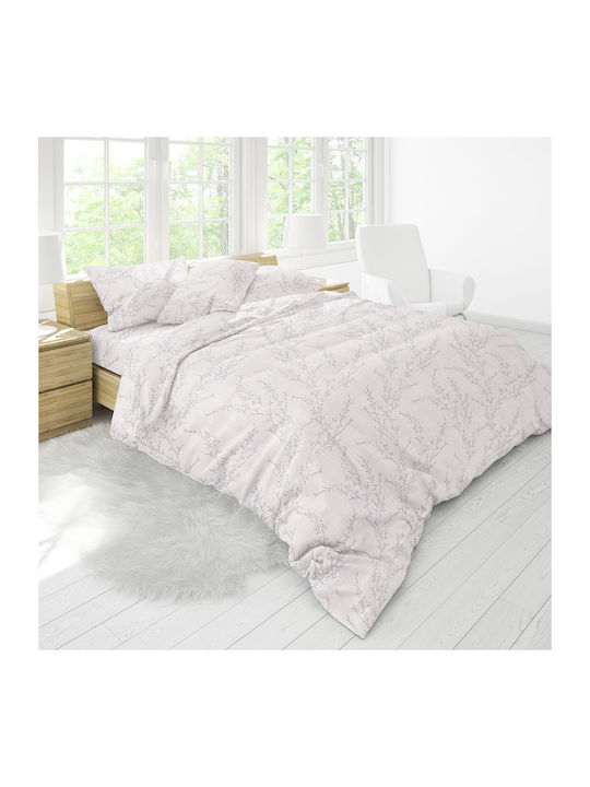 Anna Riska Bettbezug-Set Baumwolle Einzelbett mit Kissenbezug 160x240 Premium 5006 Linen