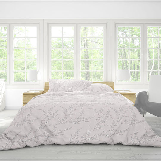 Anna Riska Set Husă de Pilotă Bumbac Single cu Față de Pernă 160x240 Premium 5006 Lenjerie