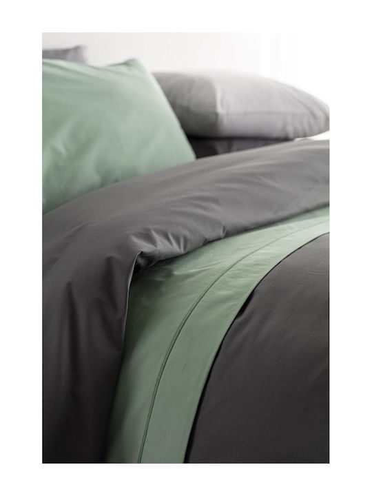Vesta Home Плик за Завивка Памучен Единичен 170x240 Synthesis 502 Антрацит