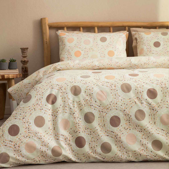 Vesta Home Duvet Cover Set Cotton Single with Pillowcase 170x240 Amanda 1