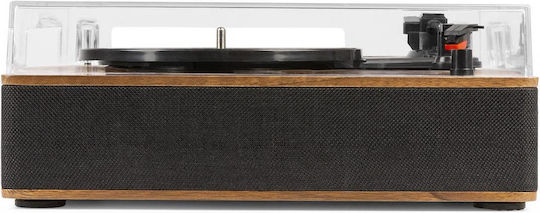 Fenton RP161 102.130 Πικάπ με Προενίσχυση και Ενσωματωμένα Ηχεία Walnut Wood
