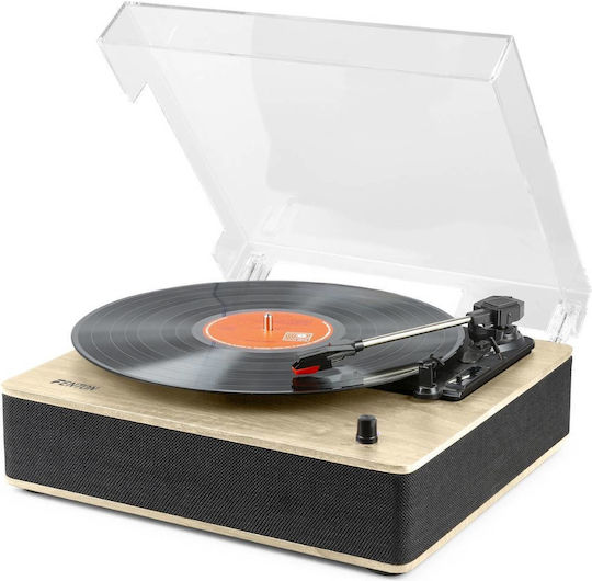 Fenton RP161LW 102.132 Πικάπ με Προενίσχυση και Ενσωματωμένα Ηχεία Light Wood