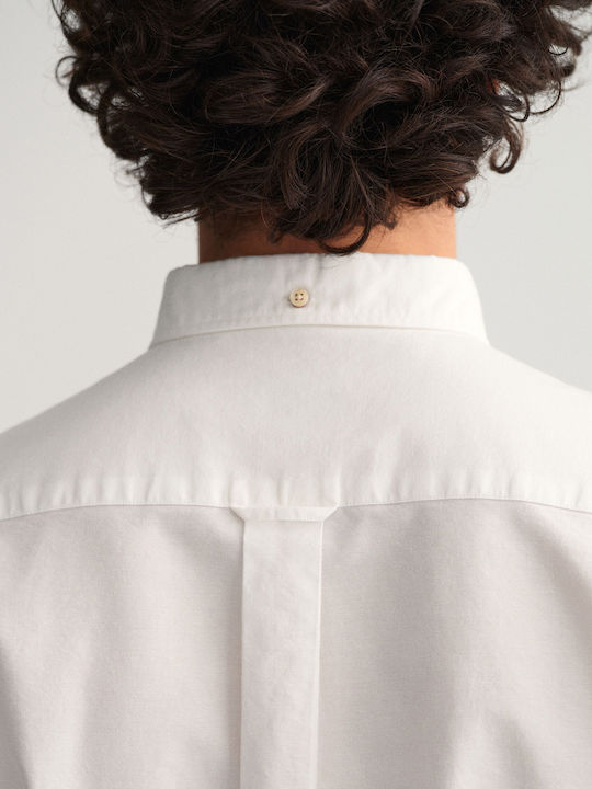 Long-sleeved Cotton Shirt White