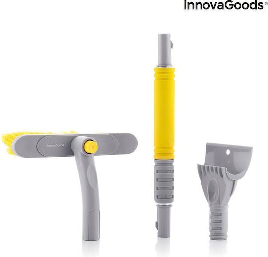 InnovaGoods 3 σε 1 Removice Car Ice Scraper With Brush