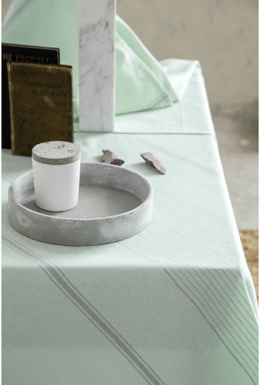 Nima Tablecloth Cotton Galore Green 150x220cm