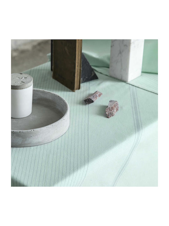 Nima Tablecloth Cotton Galore Green 150x220cm