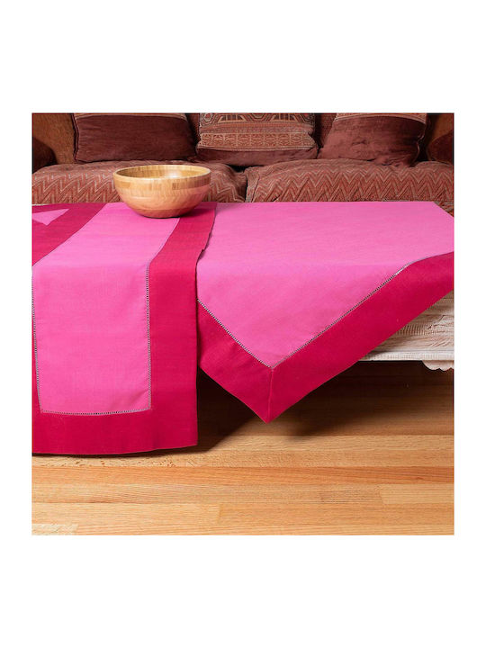 Silk Fashion Runner Cotton Bg17 Fuchsia-Purple 45x170cm