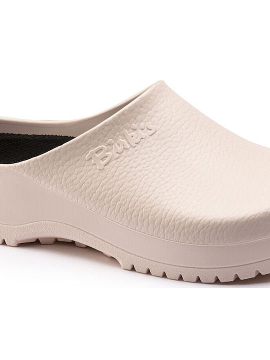 Birkenstock Super Birki Γυναικεία Ανατομικά Σαμπό Ροζ 1023085
