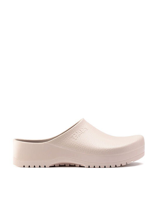Birkenstock Super Birki Γυναικεία Ανατομικά Σαμπό Ροζ 1023085
