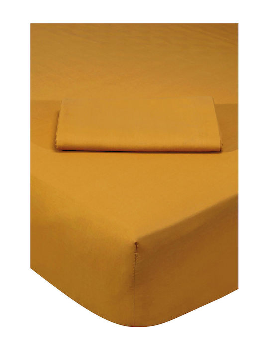 Das Home Sheet Super-Double 230x260cm. Yellow