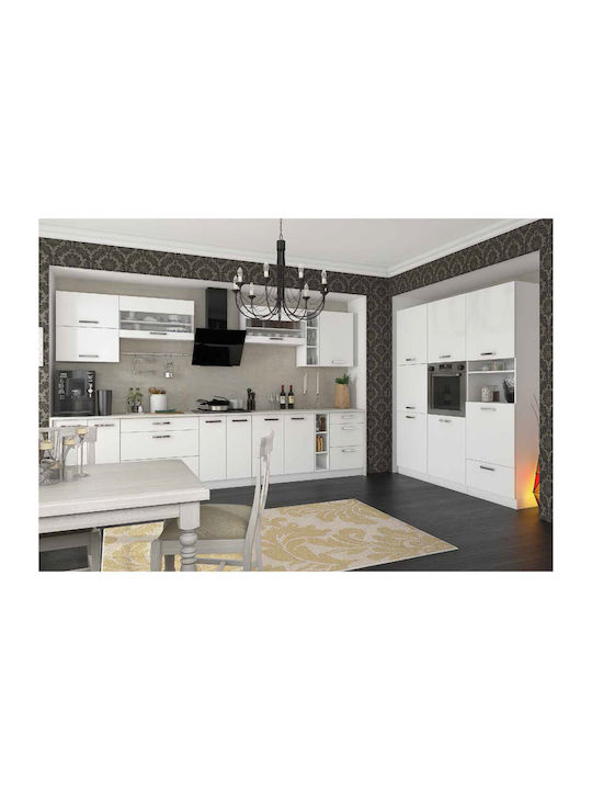 Alphab2b Charlotte Moloz Rectangular Din Plastic Alb 150x10cm SO-CBASE150