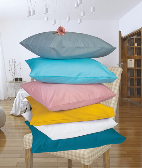 Flamingo Monocromă Set Față de Pernă Bej 52x72cm.
