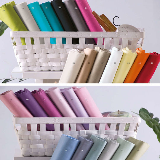 Rythmos Bettlaken Semi-Doppel mit Gummiband 120x205+28cm. Madonna 9