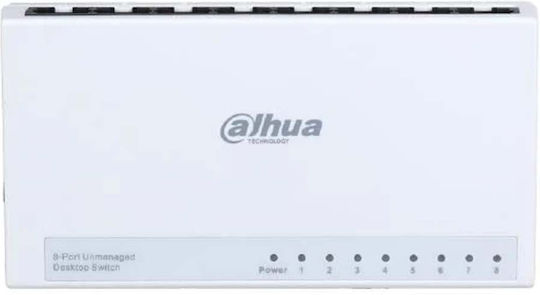 Dahua DH-PFS3008-8ET-L-V2 Unmanaged L2 Switch with 8 Ethernet Ports