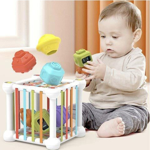Kruzzel Activity Cube Activity Cube for 12++ Months