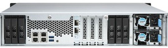 QNap TS-h1886XU-RP-R2-D1622-32G NAS Rack με 12 θέσεις για HDD/SSD και 4 θύρες Ethernet