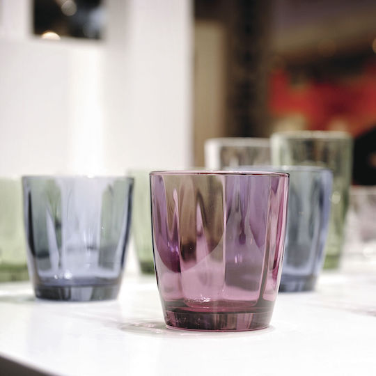 Bormioli Rocco Pulsar Glass Water made of Glass in Blue Color 390ml