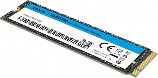 Lexar NM610PRO SSD 1TB M.2 mit PCI Express 3.0 Anschluss