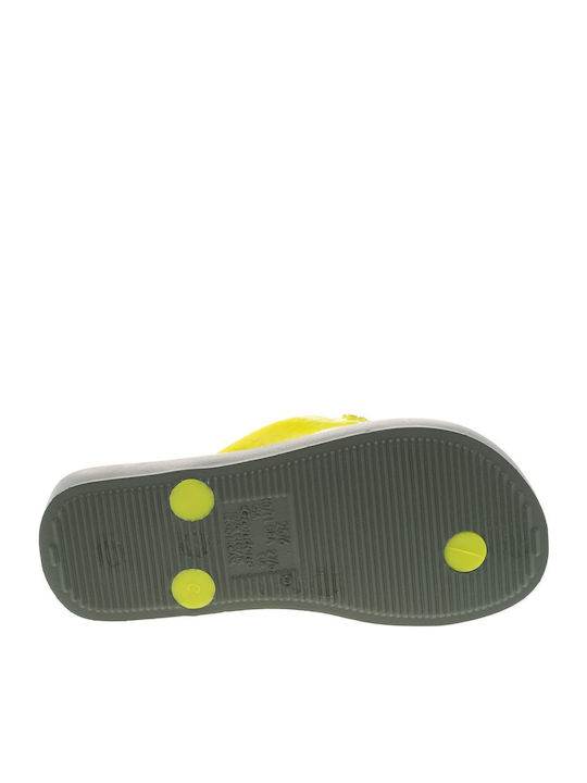 Παιδικές Σαγιονάρες Flip Flops Κίτρινες Texas IX
