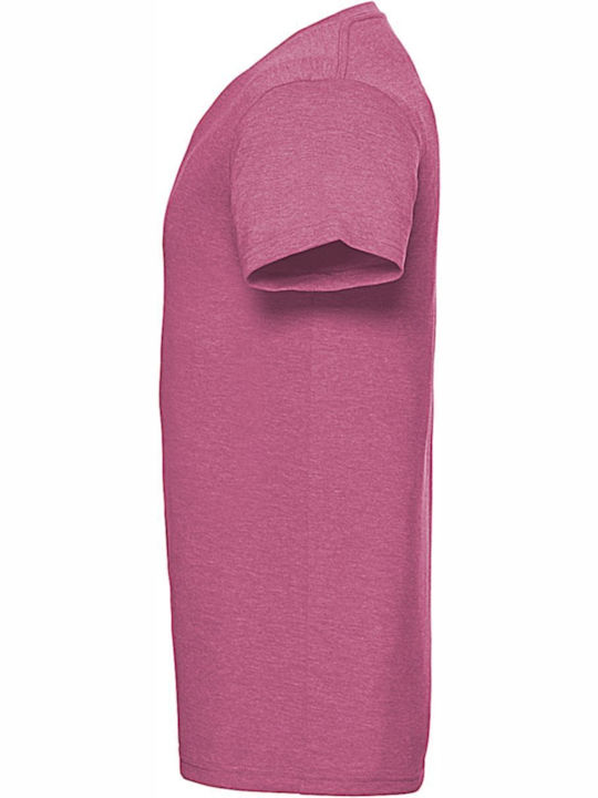 Russell Europe Werbe-T-Shirt in Rosa Farbe