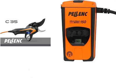 Pellenc Pruning Shears Battery 43.2V/3Ah with Maximum Cutting Diameter 35mm Set C35