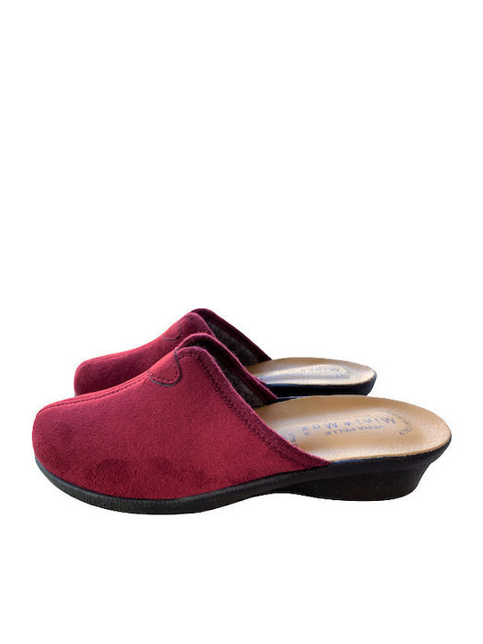 Anatomical Women's Slippers Burgundy