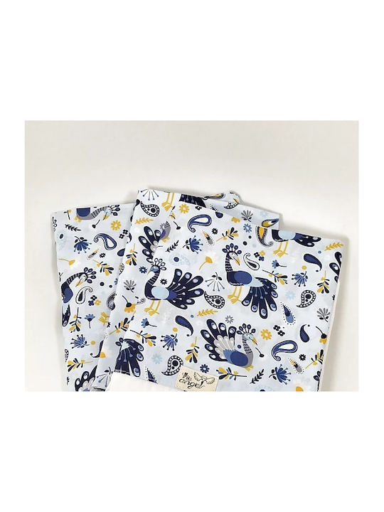 The Angel Duvet Crib Cotton Peacocks Multicolour 110x140cm