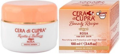 Cera di Cupra Nourishing Rosa Plus 24ωρη Ενυδατική Κρέμα Προσώπου για Ξηρές  Επιδερμίδες με Υαλουρονικό Οξύ 100ml