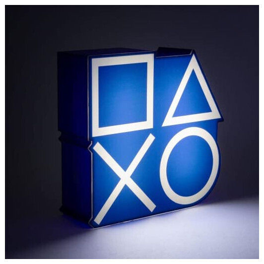 Paladone Kids Decorative Lamp Playstation Icons Blue 15x16x16εκ.
