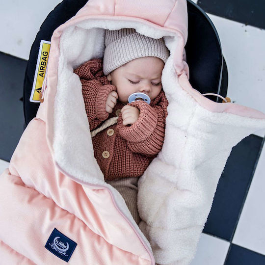 La Millou Aspen Baby Husa Pentru Cărucior Neagră Cu Căptușeală Din Catifea 85x50cm