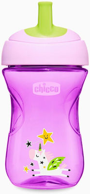 Chicco Advanced Cup Easy Drinking Cana de antrenament Plastic Unicorn pentru 12m+m+ 266ml