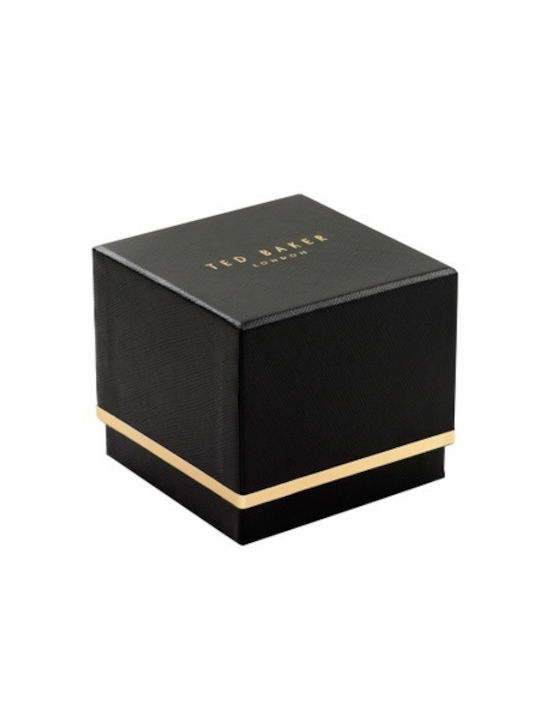 Ted Baker Fitzrovia Bumble Bee Ceas cu Negru Curea de Piele