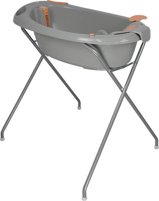 Bebe Stars Baby Bath with Stand Ocean Grey