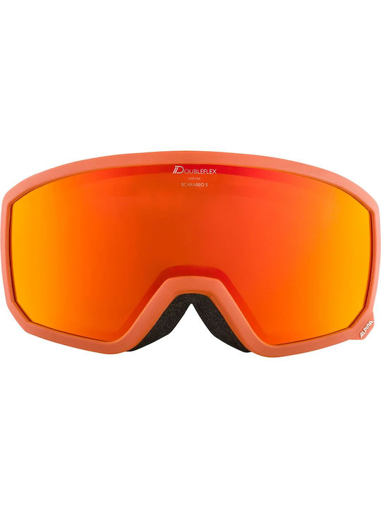 Alpina Scarabeo Q-Lite Μάσκα Σκι & Snowboard Παιδική Alpina Scarabeo Q-Lite Μάσκα Σκι & Snowboard Παιδική