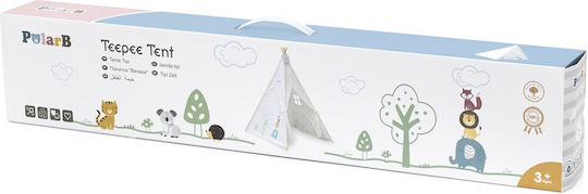 Viga Toys Παιδική Σκηνή Ινδιάνικη Λευκή για 3 χρονών και άνω