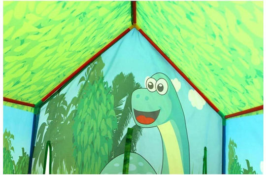 Kinderzelt kleines Haus Dino Grünes