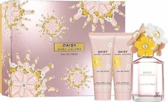 Marc Jacobs Daisy Eau So Fresh Γυναικείο Σετ με Body Lotion