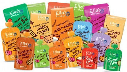 Ella's Kitchen Πουρές Φρούτων-Λαχανικών Μάνγκο Χωρίς Προσθήκη Ζάχαρης 70gr για 4+ Μηνών