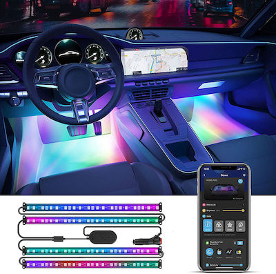 Govee Sistem Decorativ Interior de Iluminat Auto 12V RGBIC