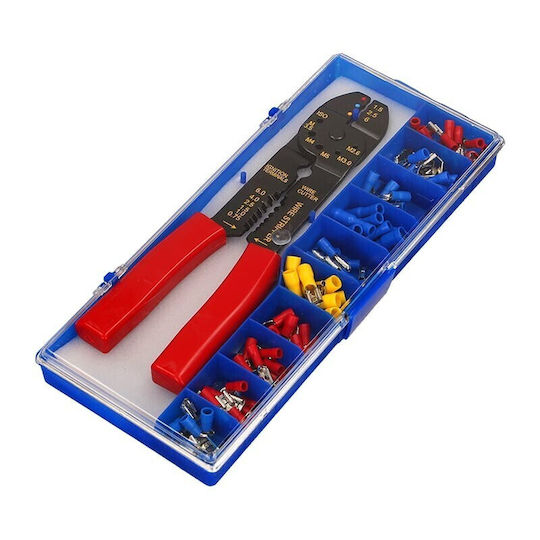 Redled Crimping Pliers for Cross-Section Range 0.5 - 6mm² with Stripper Length 212mm