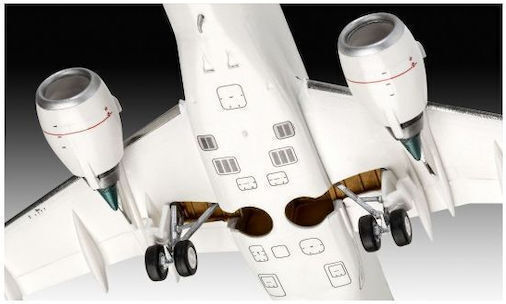 Revell Embraer 190 Lufthansa New Livery Φιγούρα Μοντελισμού Αεροπλάνο Μπλε 3883 Κομματιών σε Κλίμακα 1:144 25.3x18.3x4.6εκ.