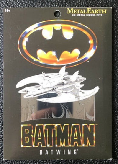 Fascinations Batman 1989 Batwing Modele statice Figurină de Modelism Nave spațiale 8.3x6.9x4.1cm.