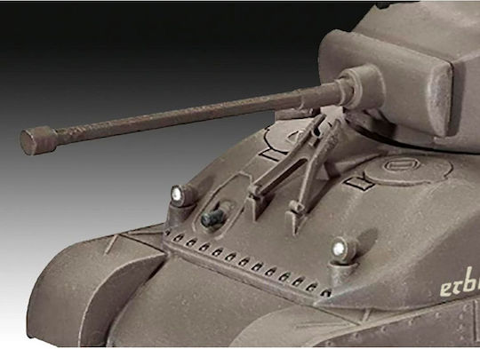 Revell Sherman M4A1 Фигура за Моделизъм Резервоар 86 Части в Мащаб 1:72